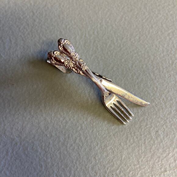 Cuff Links and Tie Clip Cooking Chef Style 03 Pieces Set - Picture 2 of 7